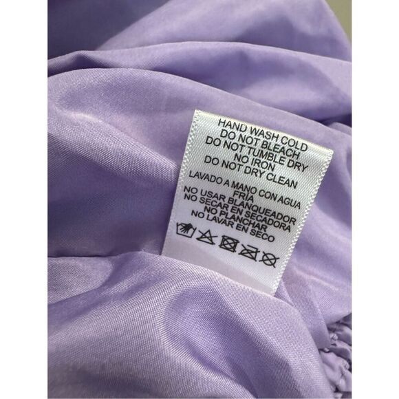 Judith March Purple Puffer Jacket - Picture 6 of 8